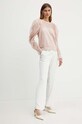 Mikina Karl Lagerfeld 245W1807 ružová AW24