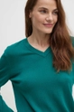 United Colors of Benetton sweter zielony 103CD10BE