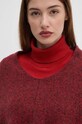 United Colors of Benetton poncho wełniane 103MDU004 czerwony