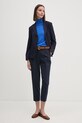 Светр з домішкою вовни United Colors of Benetton 1035D2036 блакитний AW24