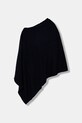 Pončo s prímesou vlny United Colors of Benetton 1235DU01A tmavomodrá AW25
