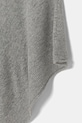 United Colors of Benetton poncho z domieszką wełny 1235DU01A szary AW25