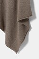 United Colors of Benetton poncho din amestec de lână 1235DU01A maro AW25