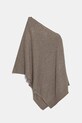 Îmbrăcăminte United Colors of Benetton poncho din amestec de lână 1235DU01A maro