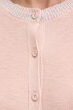 Свитер с примесью шелка United Colors of Benetton розовый 1SMYE501O