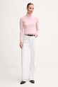 United Colors of Benetton sweter wełniany 1002D2348 różowy AW25