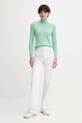 United Colors of Benetton sweter wełniany 1002D2348 zielony AW25