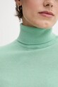 United Colors of Benetton sweter wełniany zielony 1002D2348