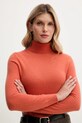 Vlněný svetr United Colors of Benetton oranžová 1002D2348