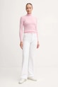 United Colors of Benetton pulover de lână 1002D2348 roz AW25