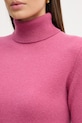 United Colors of Benetton sweter wełniany 1002D2348 różowy
