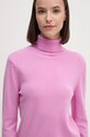 United Colors of Benetton sweter wełniany 1002D2348 fioletowy AW24