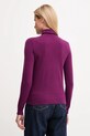 Odzież United Colors of Benetton sweter wełniany 1002D2348 fioletowy