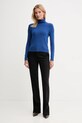 United Colors of Benetton sweter wełniany 1002D2348 niebieski AW25