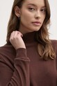 Vlněný svetr United Colors of Benetton hnědá 1002D2348