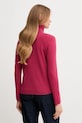 United Colors of Benetton sweter z dodatkiem wełny 1035D2551 różowy AW25