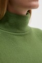 Πουλόβερ με προσθήκη μαλλιού United Colors of Benetton πράσινο 1035D2551