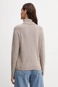 Odzież United Colors of Benetton sweter z dodatkiem wełny 1035D2551 beżowy