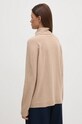 Odzież United Colors of Benetton sweter z dodatkiem wełny 1035D2551 beżowy