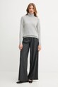 Пуловер от вълна United Colors of Benetton 1035D2551 сив AW25