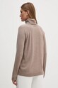 Svetr z vlněné směsi United Colors of Benetton 1035D2551 hnědá SS25