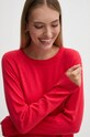 Pulover s dodatkom vune United Colors of Benetton 1035D1P17 crvena AW24