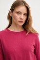Oblačila Pulover s primesjo volne United Colors of Benetton 1035D1P17 roza