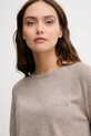 Свитер с примесью шерсти United Colors of Benetton бежевый 1035D1P17