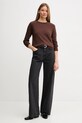 Pulover s primesjo volne United Colors of Benetton 1035D1P17 rjava AW25