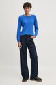Светр з домішкою вовни United Colors of Benetton 1035D1P17 блакитний AW24