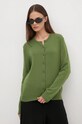 Одяг Кардиган з домішкою вовни United Colors of Benetton 1035D5012 зелений