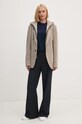 Вълнен пуловер United Colors of Benetton 11AHD10AY тъмносин AW24