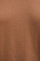 Vlněný svetr United Colors of Benetton 11AHD401L hnědá
