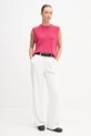 Vesta s přídavkem vlny United Colors of Benetton 126WD10BA růžová AW25