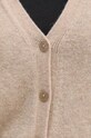 Вовняний кардиган United Colors of Benetton 1002D6879 бежевий