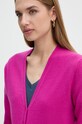 Vlněný svetr United Colors of Benetton fialová 1002D6879