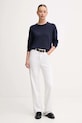 United Colors of Benetton pulover de lână 1002D10BG bleumarin AW25
