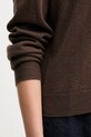 Шерстяной свитер United Colors of Benetton 1002D10BG коричневый