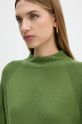 United Colors of Benetton sweter z domieszką wełny zielony 1035D203B