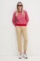 Светр з домішкою вовни United Colors of Benetton 1435E10BO червоний NC24
