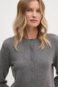 United Colors of Benetton kardigan kaszmirowy szary 1033D5016