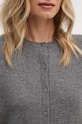 United Colors of Benetton kardigan kaszmirowy 1033D5016 szary