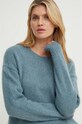 By Malene Birger pulover de lana BRIELLA. albastru Q71340035