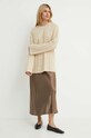 By Malene Birger pulover de lana CIRRA Q72457001 bej AW24
