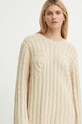 By Malene Birger pulover de lana CIRRA bej Q72457001