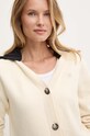 Dkny sweter wełniany D2G4A216 beżowy