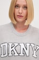 Dkny sweter szary DJ4R0362