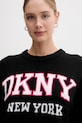 Dkny pulover negru DJ4R0362