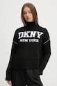 Πουλόβερ Dkny μαύρο DJ4R0386