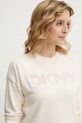 Dkny sweter beżowy DJ4R0407